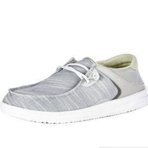 Hey Dude Wendy Frontier Sneaker Slip On Women's Misted Yellow & Grey